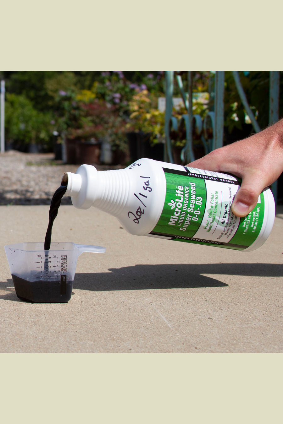 seaweed tonic for plants without fertilizer MicroLife Super Seaweed Organic Root Stimulator
